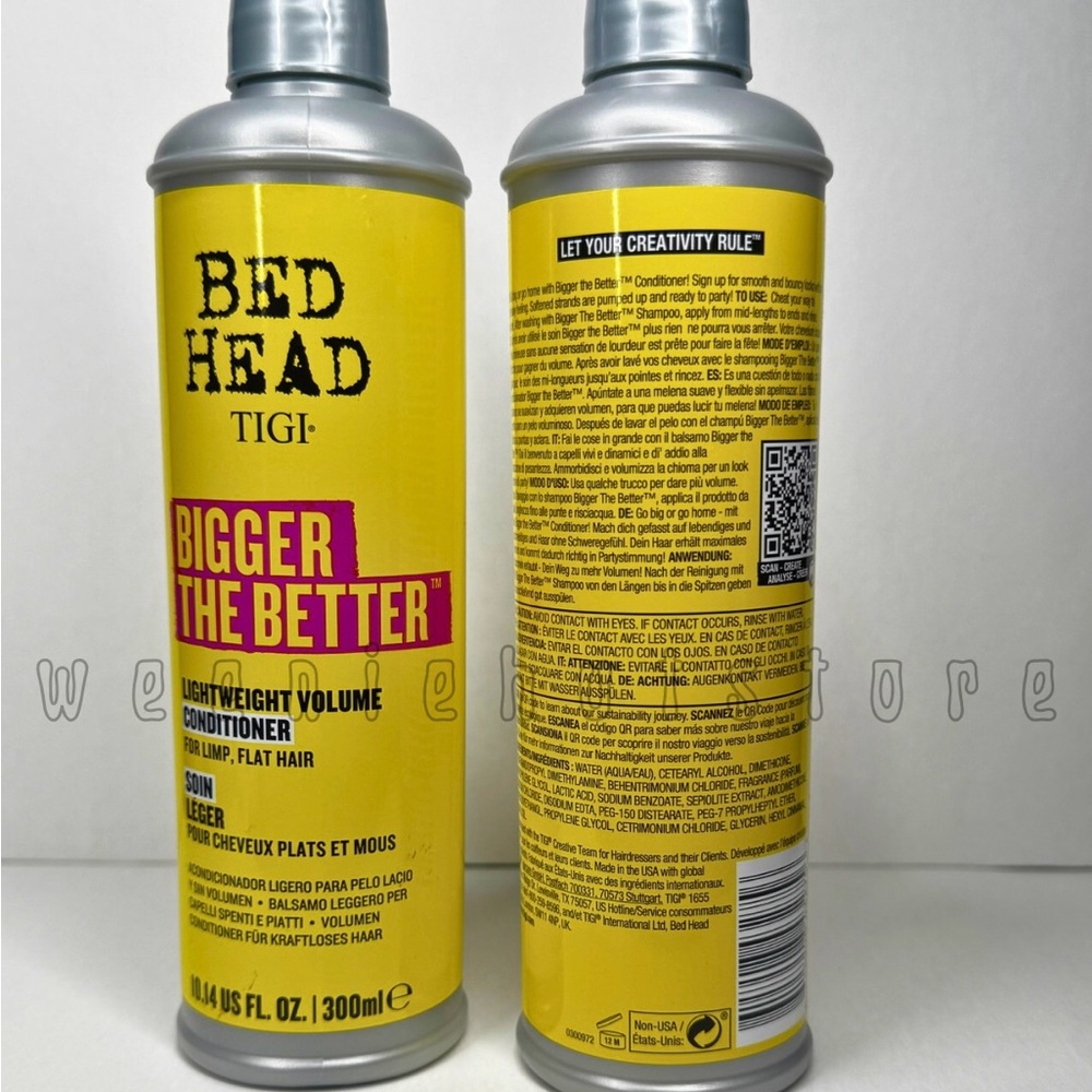 TIGI Bed Head Bigger The Better Conditioner - 2 Pack